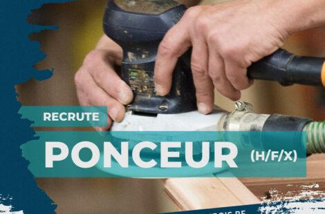 fabribois-recrute un ponceur