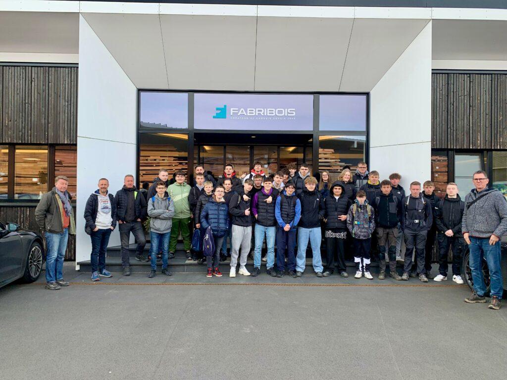 Visite de l'école de l'Athénée Royale Soumagne au sein de Fabribois