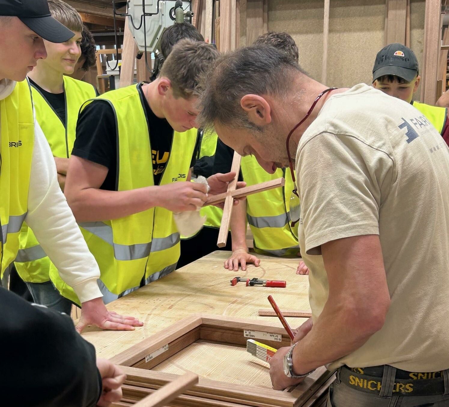 Visite de l'école St. Vith au sein de Fabribois